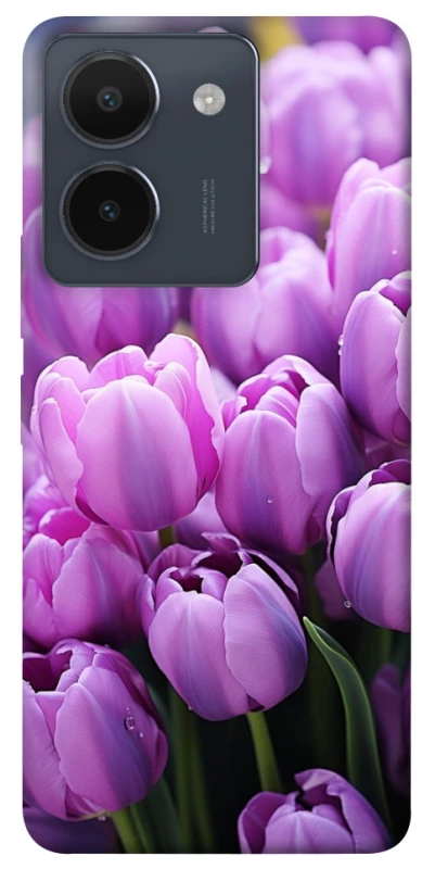 Чохол на Vivo Y36 Фіолетові тюльпани фото 1 з 1