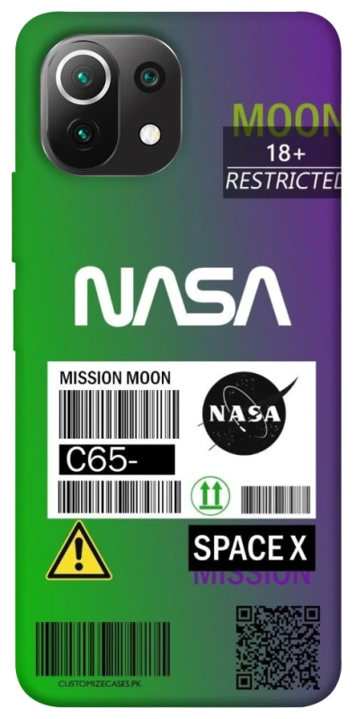 Чехол на Xiaomi Mi 11 Lite NASA ver.2 фото 1 из 1