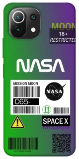 Чохол на Xiaomi Mi 11 Lite NASA ver.2 фото 1 з 1