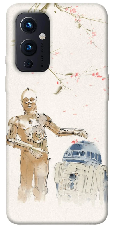 Чехол на OnePlus 9 Star Wars robots фото 1 из 1