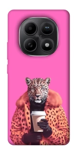 Чохол на Xiaomi Redmi Note 15 5G Леопард з кавою фото 1 з 1