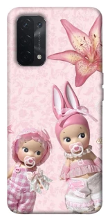 Чехол на Oppo A54 5G / A74 5G Vintage Blossom Twins фото 1 из 1