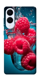 Чехол на Samsung Galaxy S25 Edge Малинка в воде фото 1 из 1