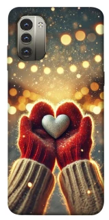 Чехол на Nokia G11 Heart in hand фото 1 из 1