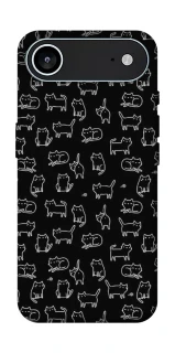 Чохол на Apple iPhone 17 Air (6.5") Black Cats фото 1 з 1