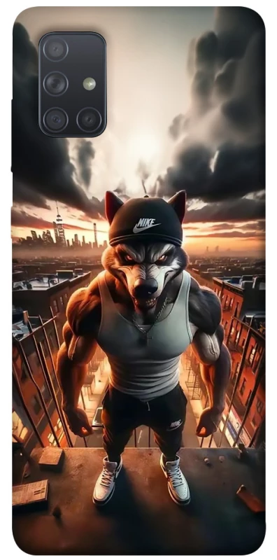 Чохол на Samsung Galaxy A71 Вовк фото 1 з 1