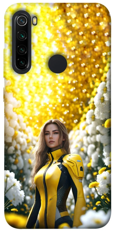 Чохол на Xiaomi Redmi Note 8 Cyber space girl ver.2 фото 1 з 1