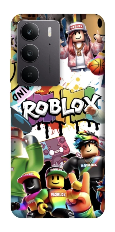 Чохол на Realme C75 Roblox Characters Collage фото 1 з 1