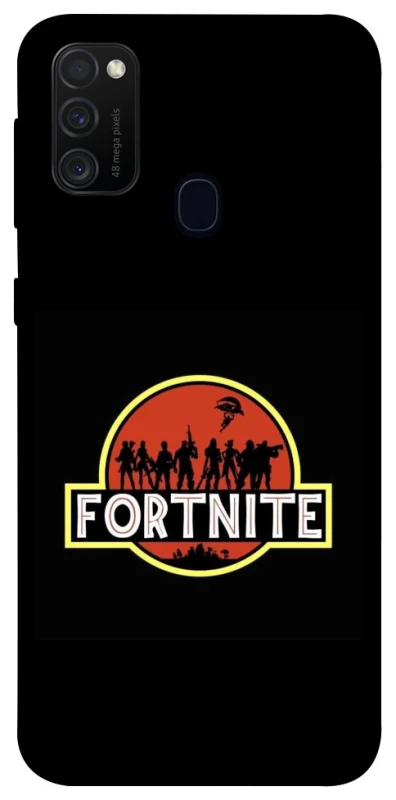 Чохол на Samsung Galaxy M21 Fortnite logo ver.1 фото 1 з 1