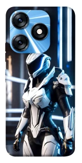 Чехол на TECNO Spark 10 Cyber space girl ver.6 фото 1 из 1