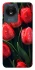 Чохол на Vivo Y02 Червоні тюльпани фото 1 з 1