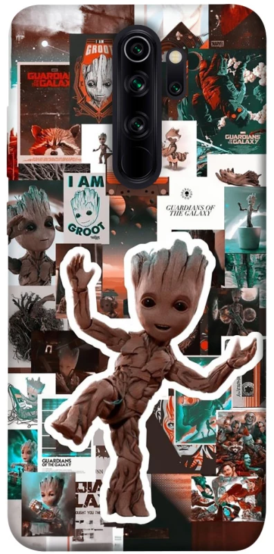 Чехол на Xiaomi Redmi Note 8 Pro Mini Groot v2 фото 1 из 1