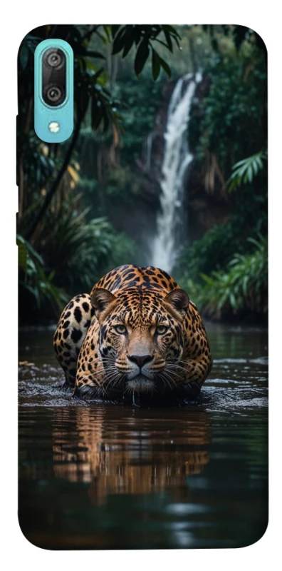 Чохол на Huawei Y6 Pro (2019) Leopard in water фото 1 з 1