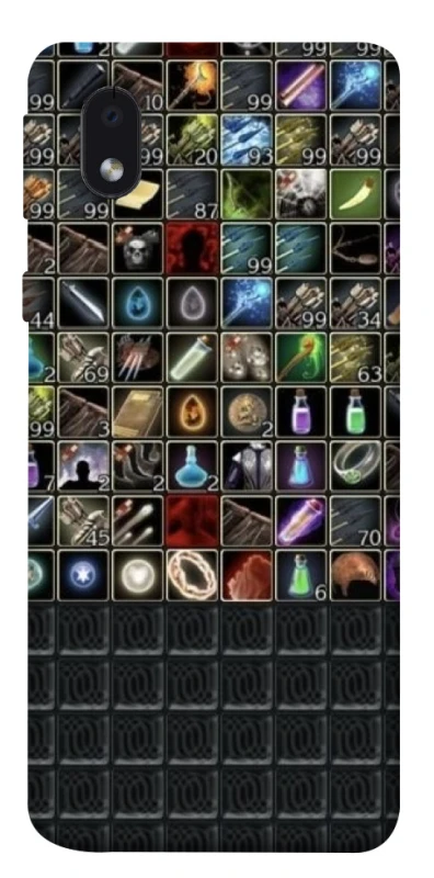 Чехол на Samsung Galaxy M01 Core / A01 Core Inventory menu ver.2 фото 1 из 1