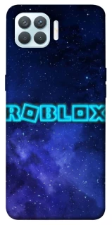 Чохол на Oppo F17 Pro Roblox Space Logo Blue фото 1 з 1