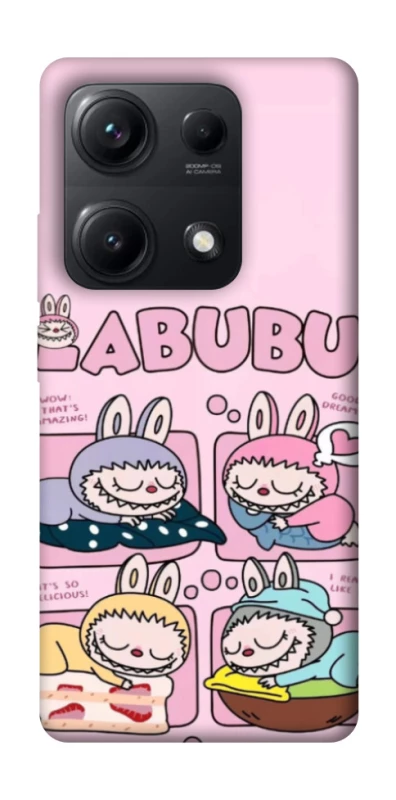 Чехол на Xiaomi Redmi Note 14S Labubu Dreams Collage фото 1 из 1