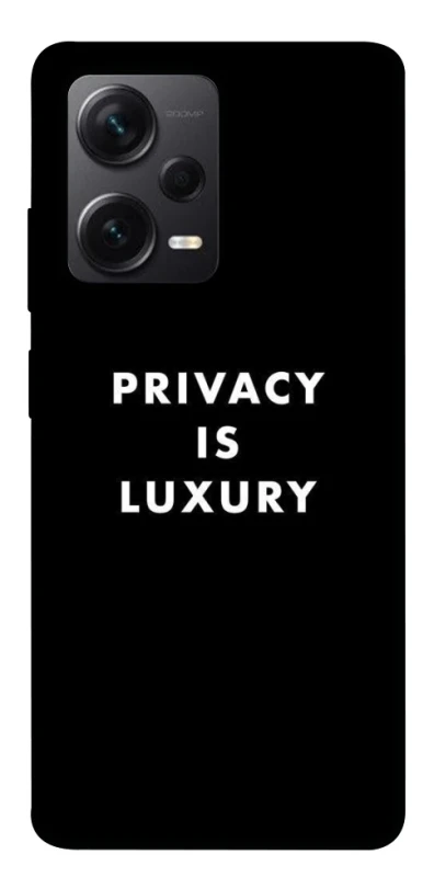 Чохол на Xiaomi Redmi Note 12 Pro+ 5G Privacy is luxury фото 1 з 1