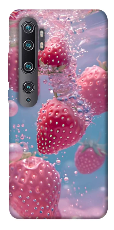 Чохол на Xiaomi Mi Note 10 / Note 10 Pro / Mi CC9 Pro Полуниця в воді фото 1 з 1