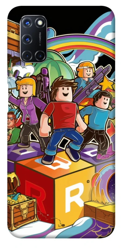 Чохол на Oppo A52 / A72 / A92 Roblox family фото 1 з 1