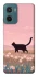 Чохол на Motorola Moto G06 cat on a field фото 1 з 1