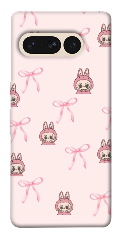 Чохол на Google Pixel 7 Pro Pink bows and Labubus фото 1 з 1