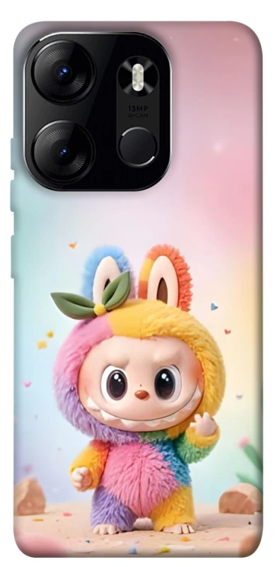 Чохол на Tecno Spark Go 2023 Labubu colored фото 1 з 1