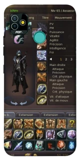 Чохол на TECNO POP 5 Character Menu ver.1 фото 1 з 1