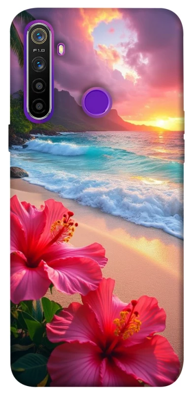 Чохол на Realme 5 Flowers v21 фото 1 з 1