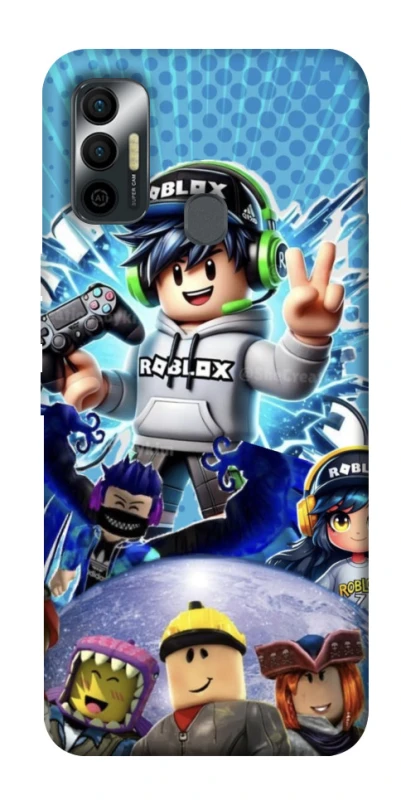 Чохол на TECNO Spark 7 Roblox collage ver.3 фото 1 з 1