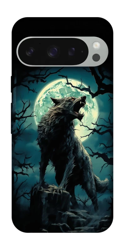 Чохол на Google Pixel 10 Pro XL Вовк під місяцем фото 1 з 1