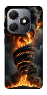 Чехол на TECNO Spark 20 Огненный торнадо фото 1 из 1