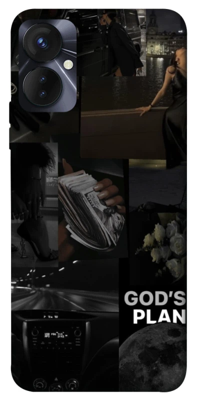Чохол на TECNO Spark 9 Pro God's plan фото 1 з 1