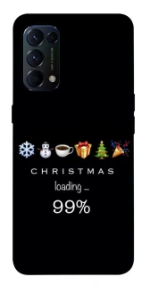 Чехол на Oppo Reno 5 4G Christmas Loading фото 1 из 1