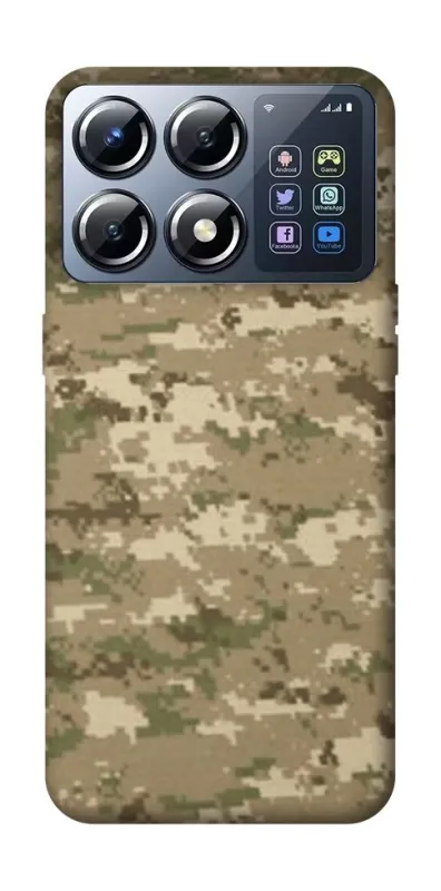 Чехол на Xiaomi POCO X8 Pro camouflage v4 фото 1 из 1