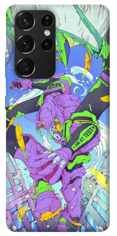 Чохол на Samsung Galaxy S21 Ultra Євангеліон v2 фото 1 з 1