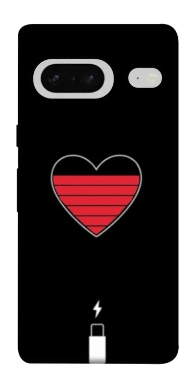 Чехол на Google Pixel 7 Charge your heart фото 1 из 1