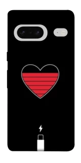 Чехол на Google Pixel 7 Charge your heart фото 1 из 1