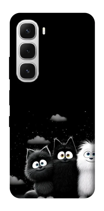 Чехол на Infinix Hot 60i Three Cats фото 1 из 1