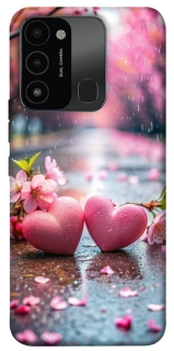 Чехол на TECNO Spark 8C Pink heart фото 1 из 1