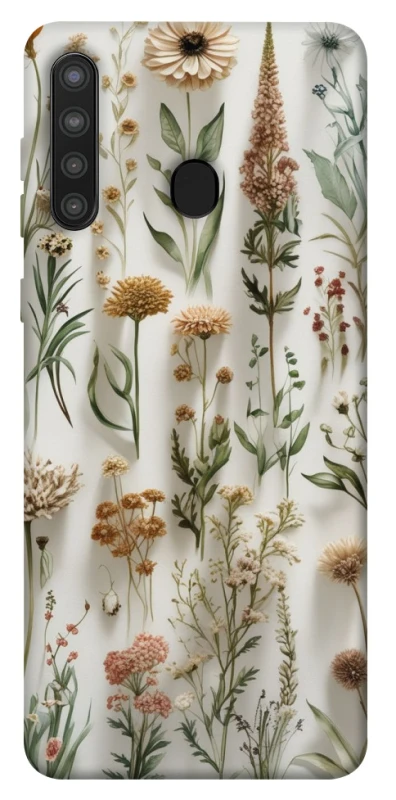 Чохол на Samsung Galaxy A21 Floral design ver.2 фото 1 з 1