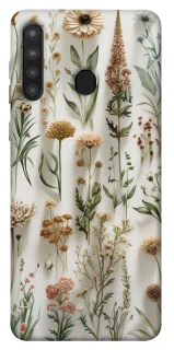 Чехол на Samsung Galaxy A21 Floral design ver.2 фото 1 из 1