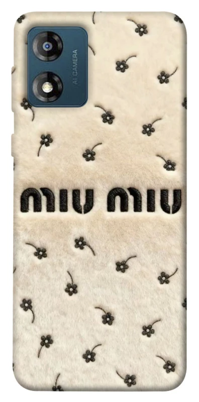 Чохол на Motorola Moto E13 Miu Miu фото 1 з 1