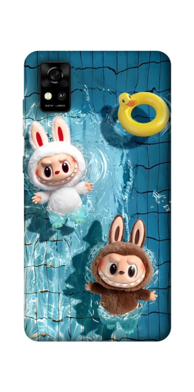 Чохол на ZTE Blade A31 Labubu in the pool фото 1 з 1