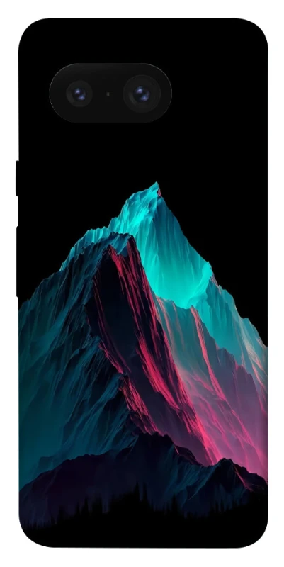Чехол на Google Pixel 8 Neon mountains фото 1 из 1