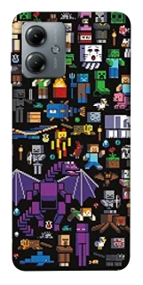 Чохол на Motorola Moto G14 Minecraft v5 фото 1 з 1