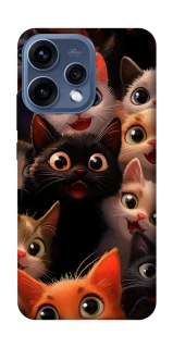 Чохол на Oppo Reno 15 happy cats фото 1 з 2