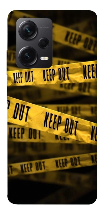 Чохол на Xiaomi Redmi Note 12 Pro 5G keep out фото 1 з 1