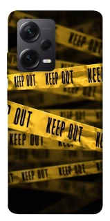 Чехол на Xiaomi Redmi Note 12 Pro+ 5G keep out фото 1 из 1