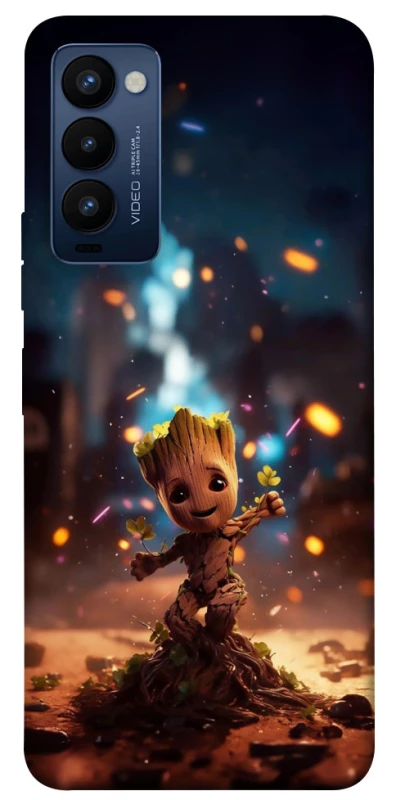 Чохол на TECNO Camon 18 Baby Groot v3 фото 1 з 1