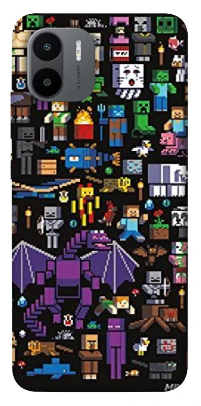 Чохол на Xiaomi Redmi A1+ / Poco C50 / A2+ Minecraft v5 фото 1 з 1